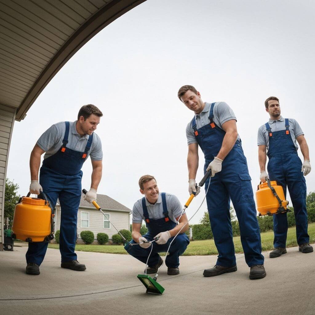 القضاء على جميع أنواع الحشرات