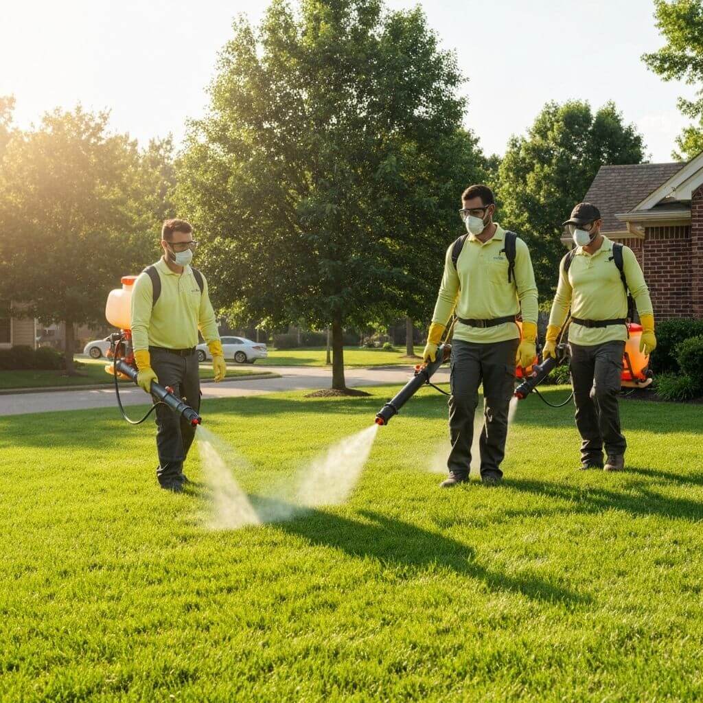 القضاء على البعوض